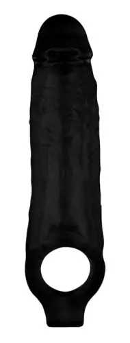 Penishülle Mighty 15 x 4.5cm Schwarz – 1/2