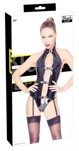 Body Jarretelbelt VINYL BODY Zwart – 8/8
