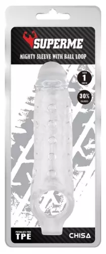 Penishülle Mighty 15 x 4,5cm Transparent – 5/6