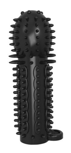 Nubby Penis Sheath 14.5 x 4.8cm Black