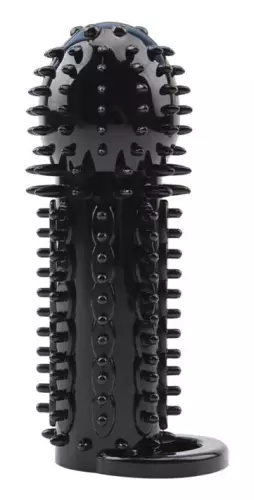 Penishülle Nubby 14,5 x 4,8cm Schwarz – 6/7