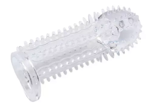 Penishülle Nubby 14,5 x 4,8cm Transparent – 3/8