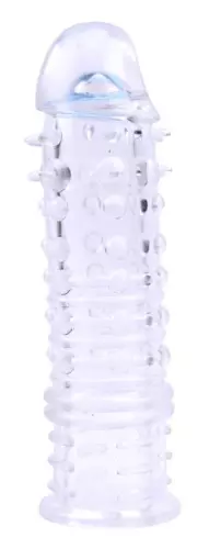 Penishülle Swirls 16 x 4cm Transparent – 4/7
