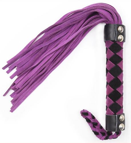 Joky Star Flogger 38cm Black-Purple