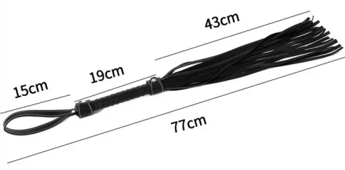 SM-Paddle Long Fancy 60cm Schwarz – 6/9