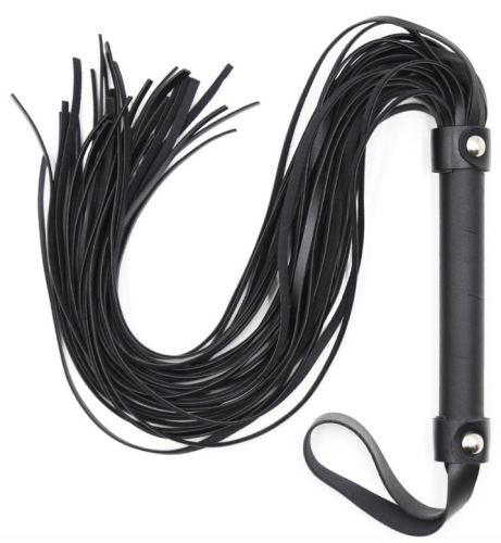 Mega Flog Long Flogger 63cm Black