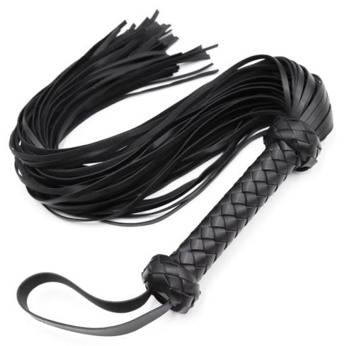 Lofy Whip Flogger 65cm Black