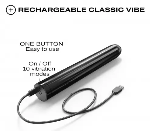 Vibrator Black Muse 2.0 Dorcel 15 x 2.5cm – 2/3