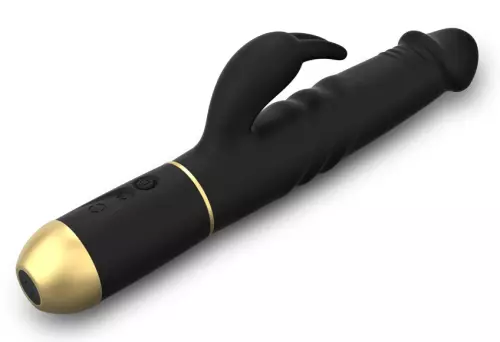 Vibrator Furious Rabbit 2.0 Dorcel 27cm Zwart – 5/8