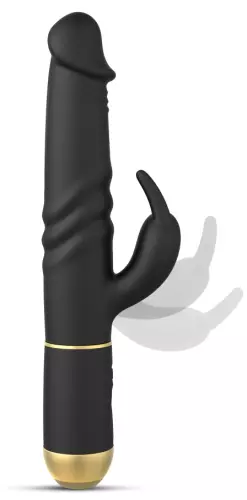 Vibrator Furious Rabbit 2.0 Dorcel 27cm Zwart – 7/8