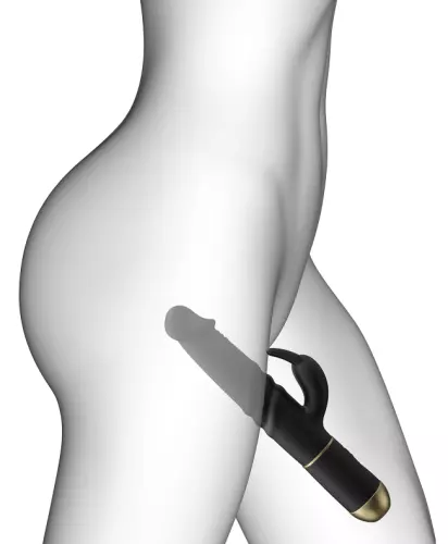 Vibrator Furious Rabbit 2.0 Dorcel 27cm Zwart – 8/8