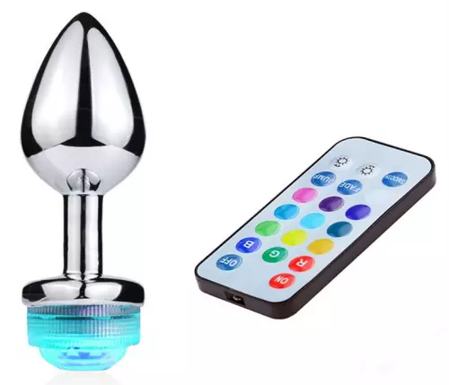 Leuchtender Schmuck-Stöpsel Light Led S 6 x 2,7cm – 2/5