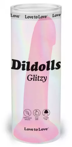Dildo Dildolls Glitzy 16 x 3.6cm – 2/5