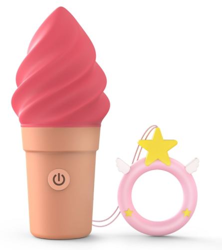 Cand'Ice Raspberry Jolly Clitoris Stimulator