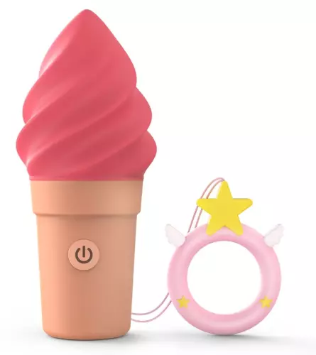 Clitoris stimulator Cand'Ice Raspberry Jolly – 1/4