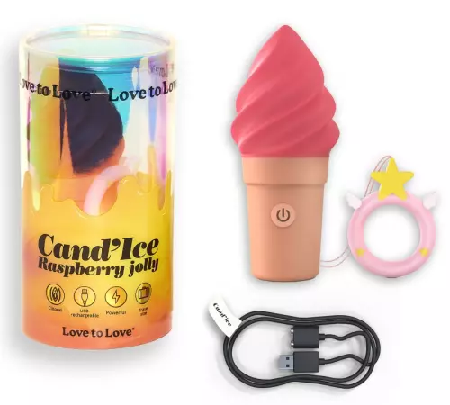 Clitoris stimulator Cand'Ice Raspberry Jolly – 2/4