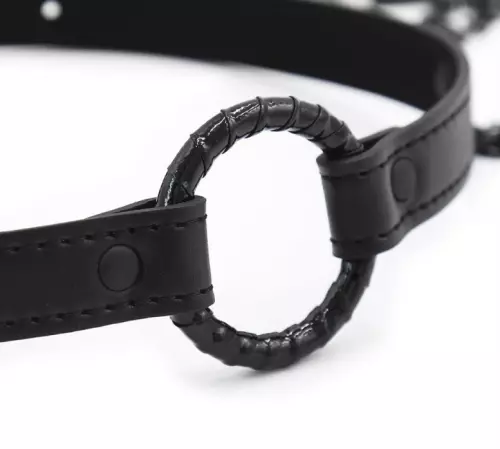 Knebel-Ring und Nippelzange Gag Nip Schwarz – 7/7