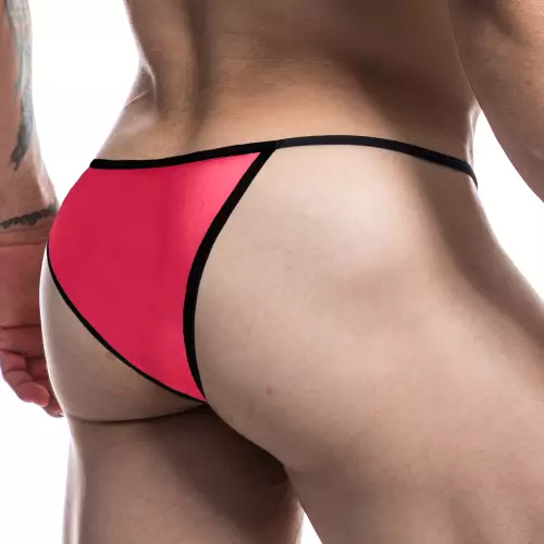 Sexy slip Briefkini Rood – 2/4