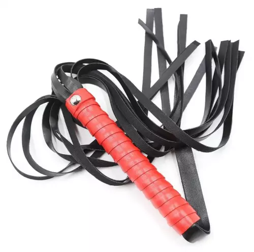 Gerte Hellig 48cm Schwarz-Rot – 2/6