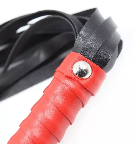 Gerte Hellig 48cm Schwarz-Rot – 4/6