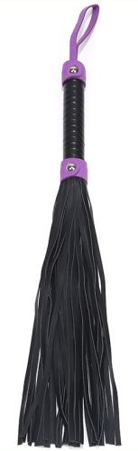 Wipi Flogger 45cm Black-Purple