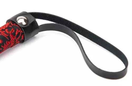 Flogger Tang 40cm Schwarz-Rot – 4/6
