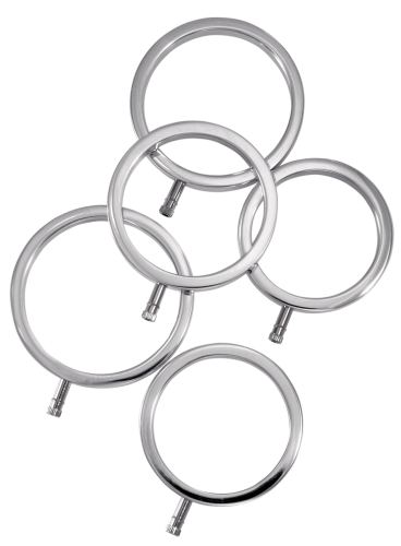 Pack of 5 Electro Cockrings ElectraRings Electrastim