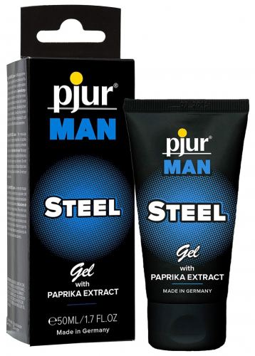 Steel Intimate Massage Gel Pjur Man 50ml