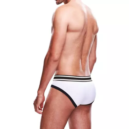 Slip Brief Prowler Weiß-Schwarz – 4/4