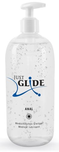 Water-Based Anal Lubricant Just Glide 500ml