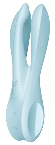 Klitoris-Stimulator vibrierend Threesome 1 Satisfyer Blau – 1/6