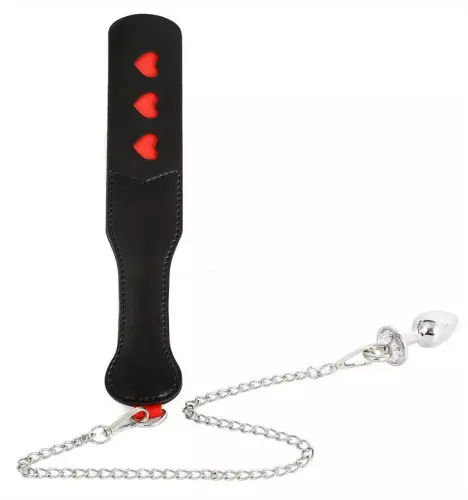 Paddle mit Kette und Plug Spank plug 30cm – 1/9