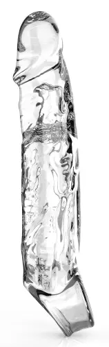 Penismanschette transparent Get Real L 16 x 3,5cm – 1/3