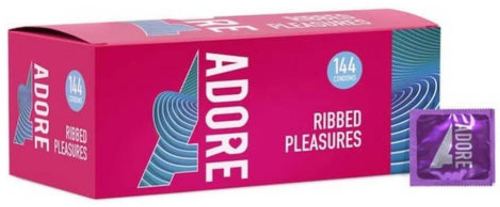 Textured Condoms Adore 52mm x144