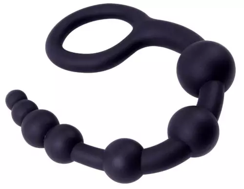 Analkugeln U Shape Schwarz Mont 30 x 4.5cm – 3/4