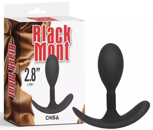 Analplugg Play Black Mont S 7,5 x 2,5cm – 2/5