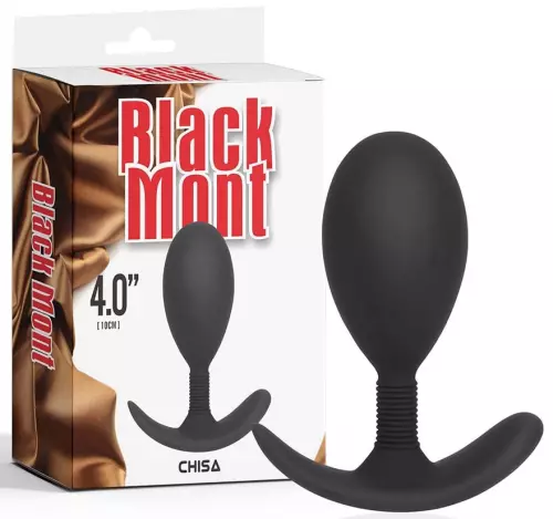Analplugg Play Black Mont L 10 x 4,5cm – 2/5