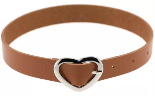 Halsband Heart Attach Braun – 1/2