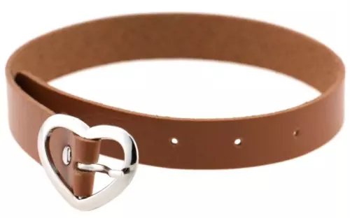 Halsband Heart Attach Braun – 2/2