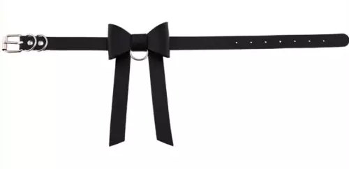 Halsband Bow Night Schwarz – 4/5