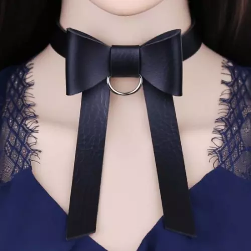 Halsband Bow Night Schwarz – 5/5