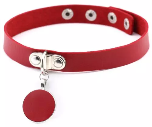 Halsband Round Moon Rot – 1/2