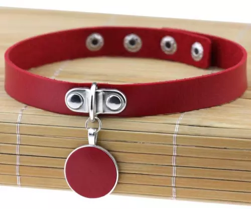 Halsband Round Moon Rot – 2/2