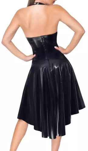 Vinyl-Kleid Dress Bohemia Schwarz – 2/4