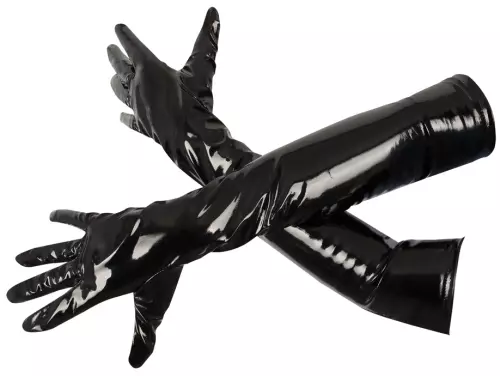Vinyl-Handschuhe Gloves Schwarz – 2/6
