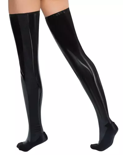Vinyl Bed Boots Dijen Laarzen Zwart – 3/4