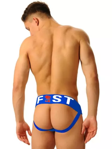 Jockstrap Fist Logo Blauw – 5/5