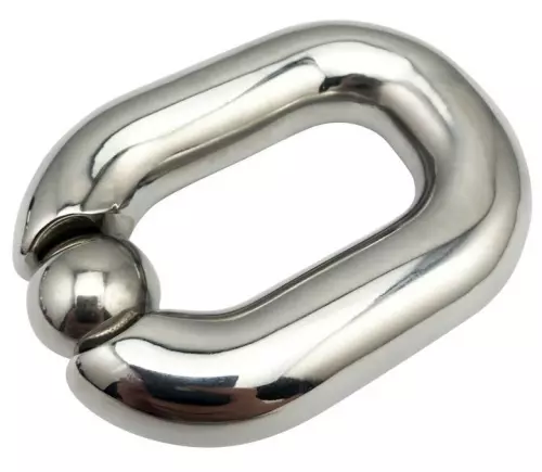 Metallischer Ballstretcher Oval Ball M 45 x 25mm - 425g – 1/6