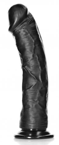 Curved Strong Dildo 23 x 5.5cm Black