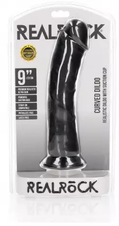 Dildo Curved Strong 23 x 5,5cm Schwarz – 2/7